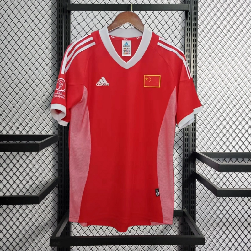 Retro 2002 China Home Football jersey retro