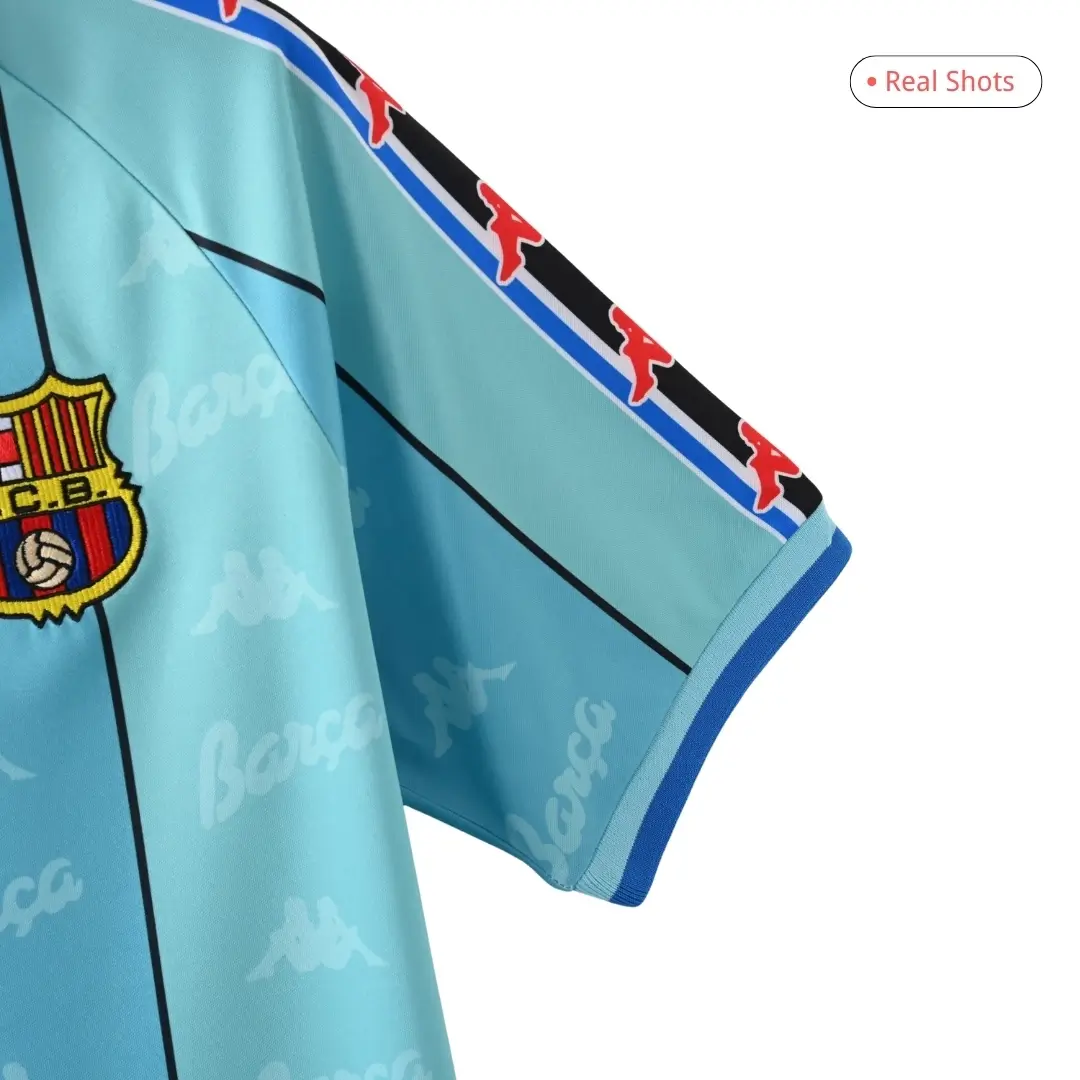 Barcelona 1996/97 Retro Away Soccer Jersey