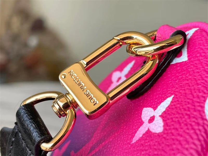 Louis Vuitton Papillon Bb 20Cm Midnight Fuchsia