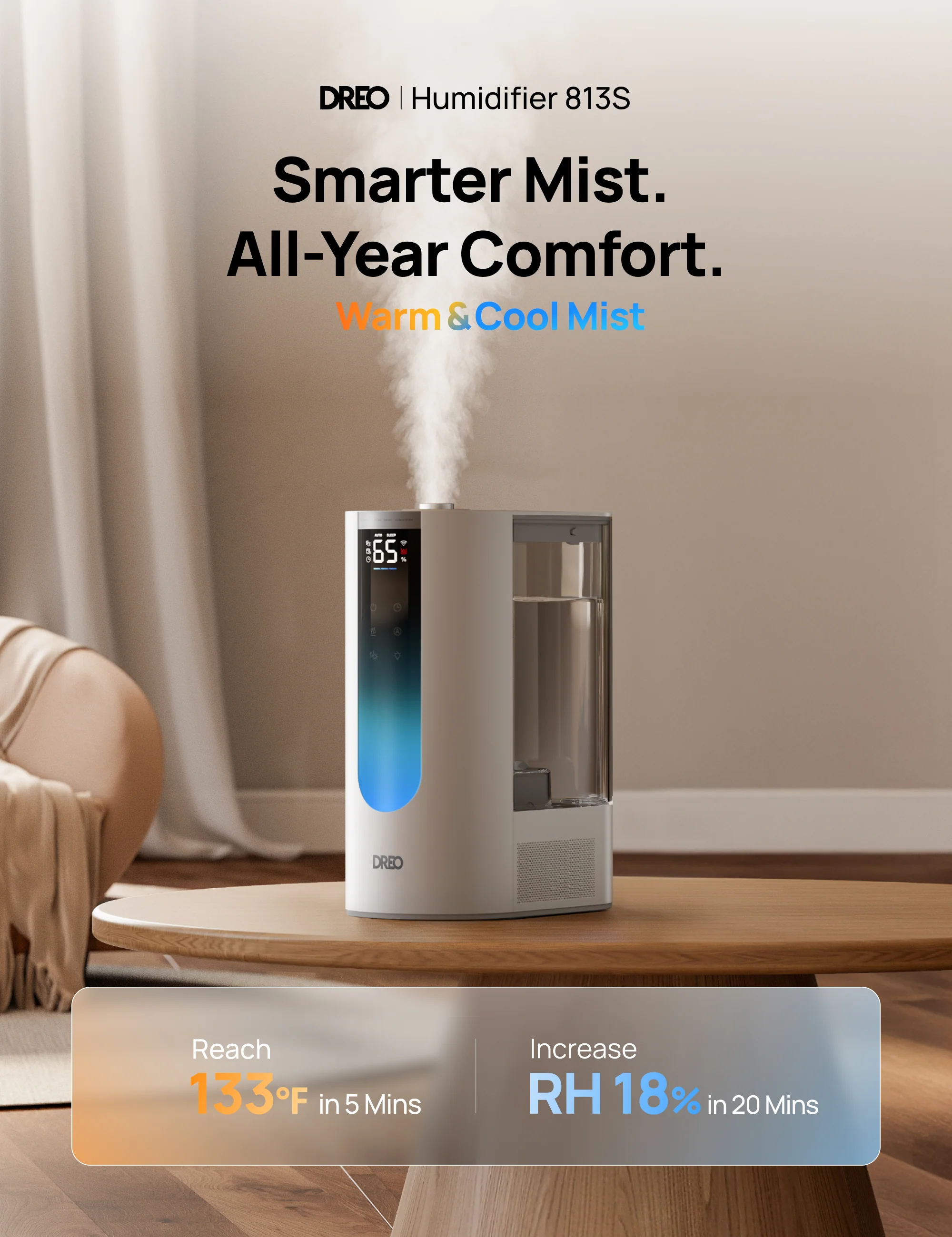 Smart Humidifier 813S 6L