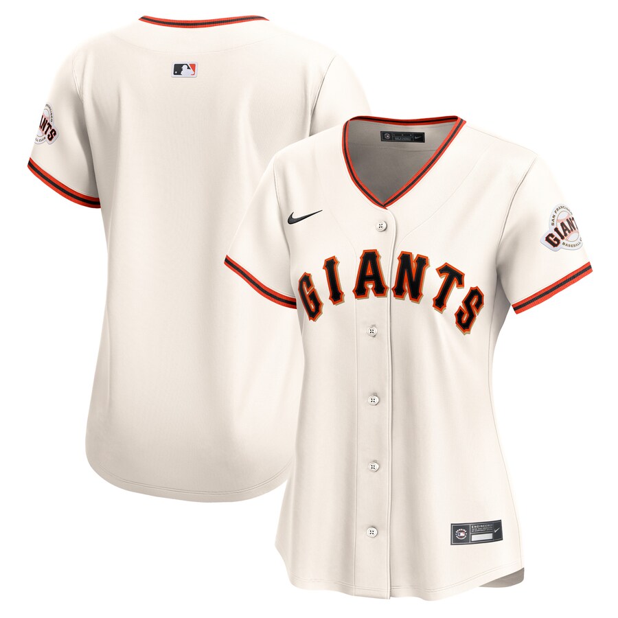 San Francisco Giants Women's Home Limited Jersey Cream