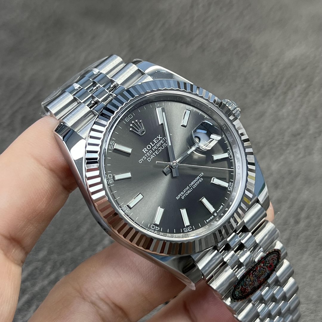 Rolex Datejust 41mm Rhodium Dial 126334 Jubilee