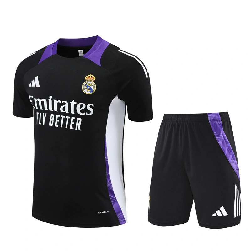 2024-25 Real Madrid Short Sleeve Training Wear