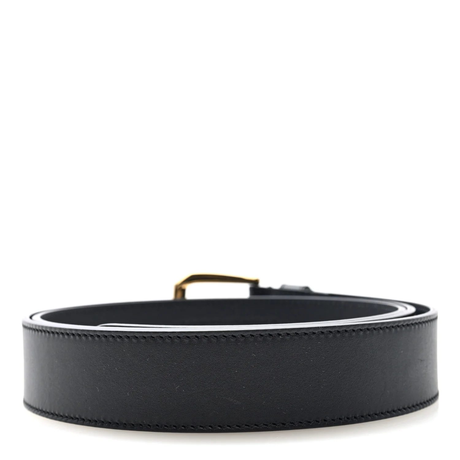 Calfskin Interlocking G 35mm Belt 120 48 Black