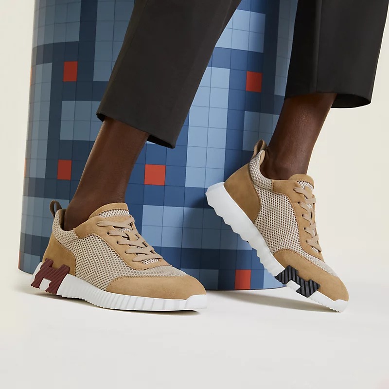 HERMES BOUNCING SNEAKER BEIGE ARGILE