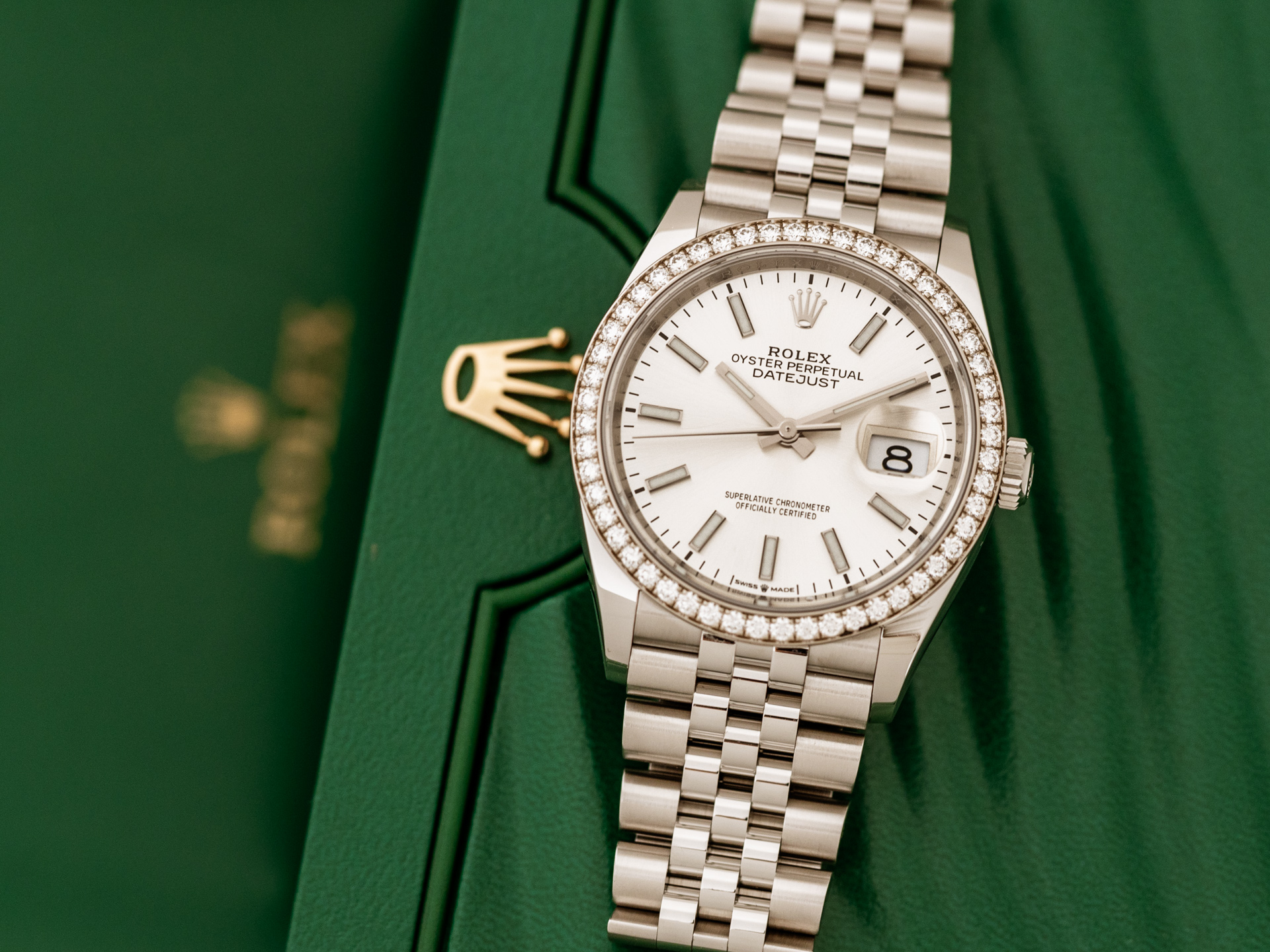 [Superclone] Rolex Datejust 36mm Silver Dial Jubilee 126284RBR