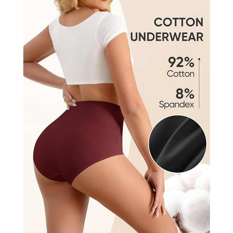 Women's High Waisted Cotton