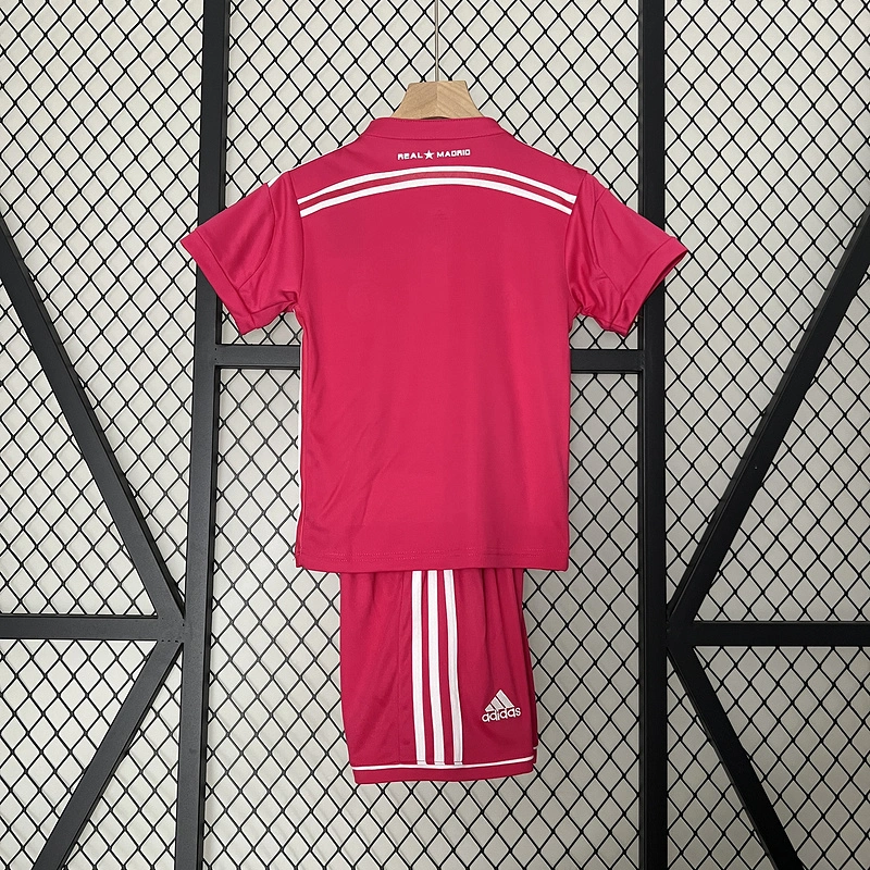 Retro Kids 2014-15 Kids Real Madrid away RONALDO Benzema Bale Sergio Ramos Alonso Di Maria Modric Football jersey retro