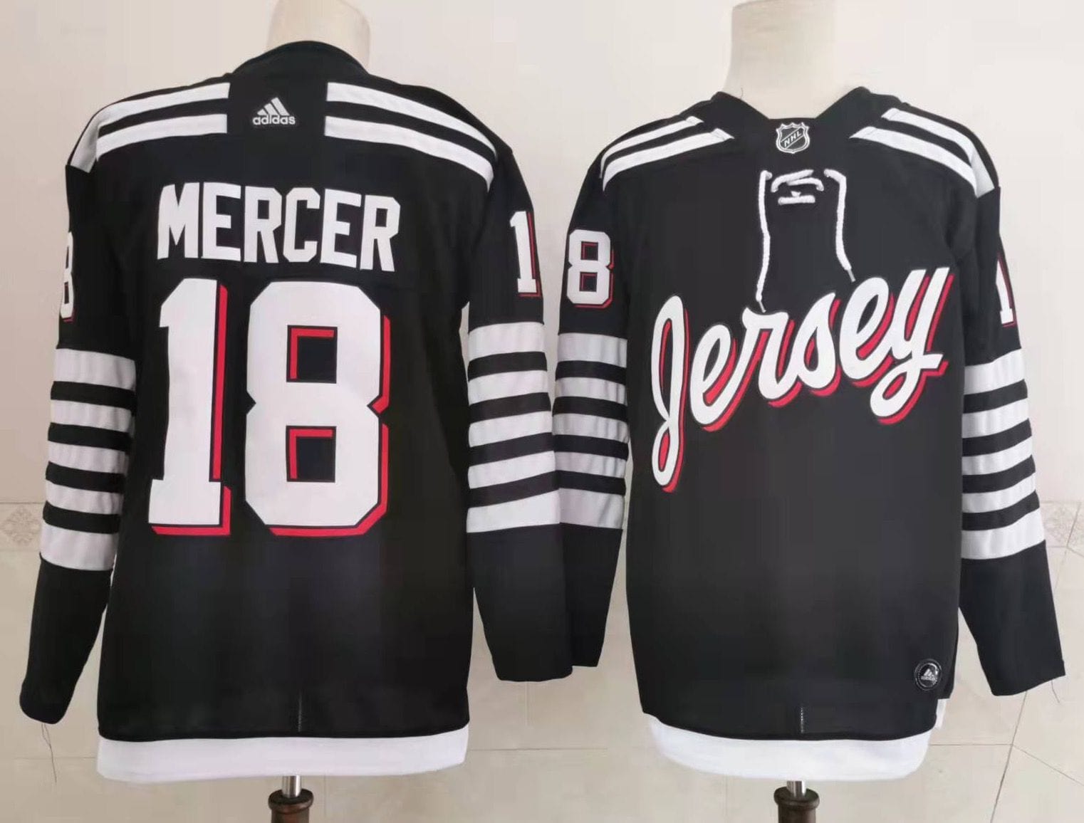 NHL New Jersey Devils MERCER # 18 Jersey