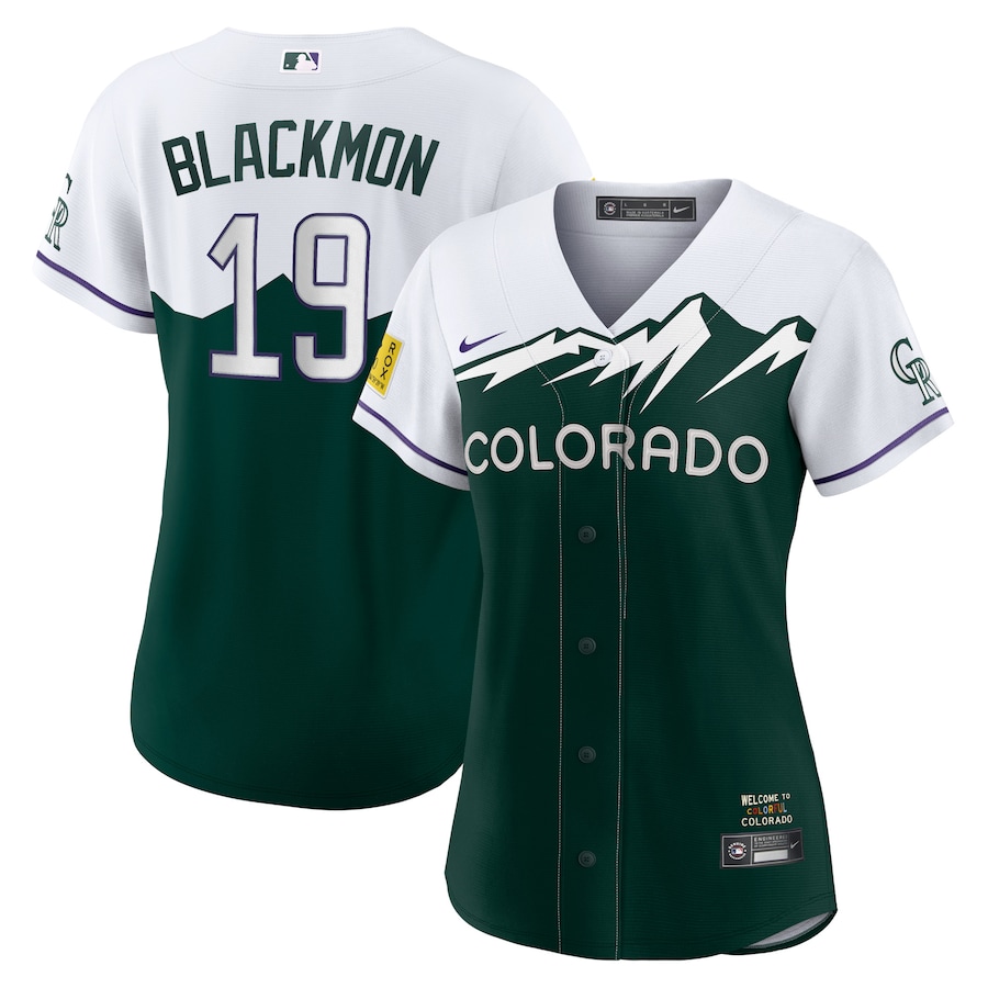 Charlie Blackmon Colorado Rockies Women's City Connect Player Jersey White