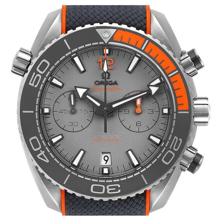 Omega Seamaster Planet Ocean 600M 45.5mm Grey Dial Titanium Strap 215.92.46.51.99.001