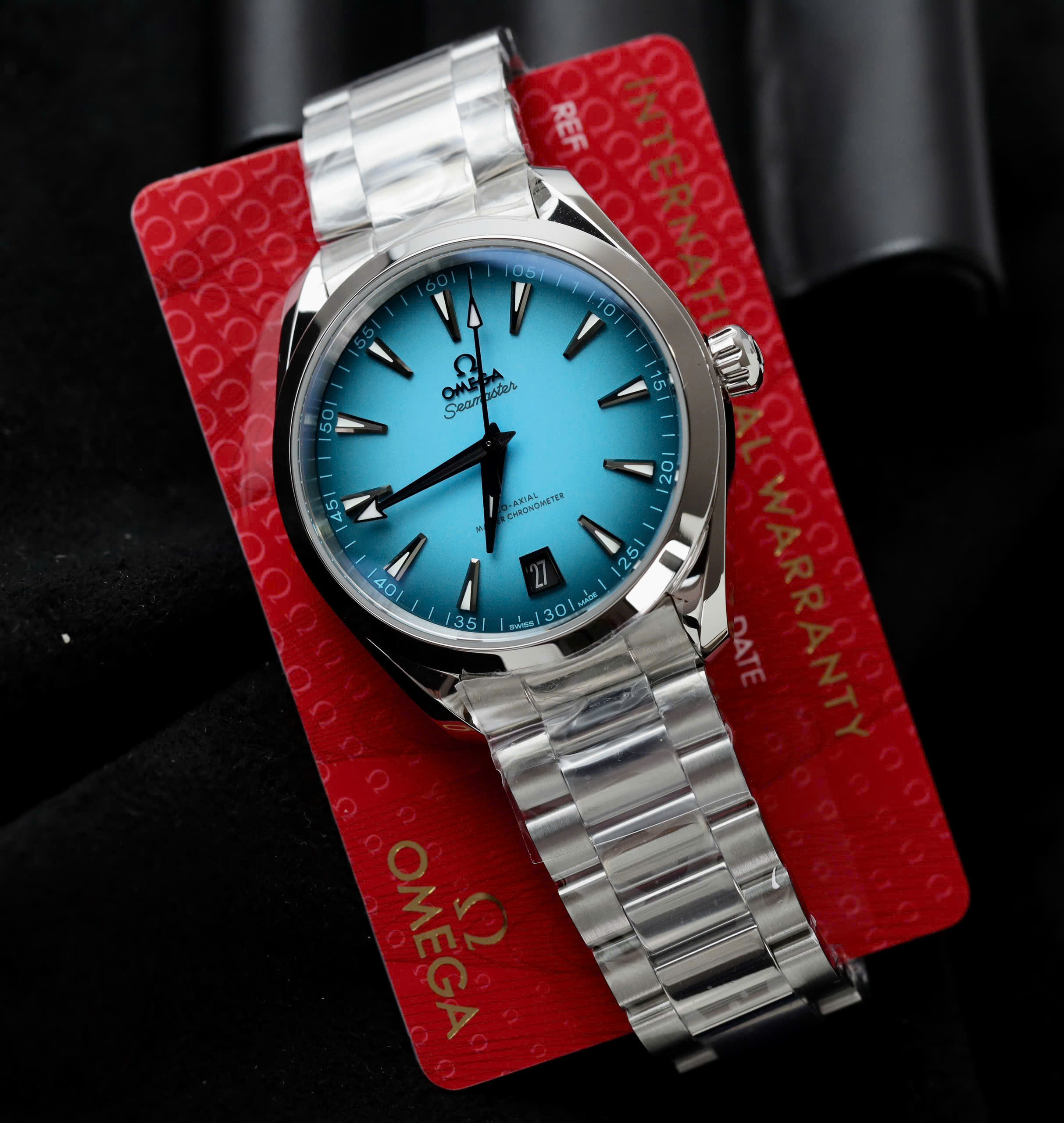Omega Seamaster Aqua Terra Watch 41mm Turquoise Dial