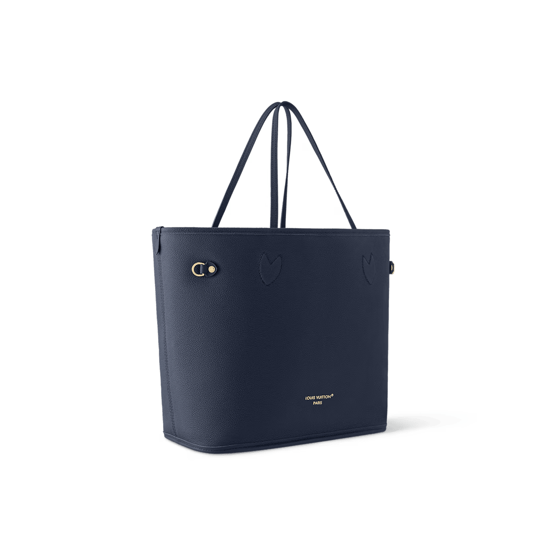 Louis Vuitton Neverfull Inside Out MM Medium Navy Tote Bag 31cm/12.2in M14904