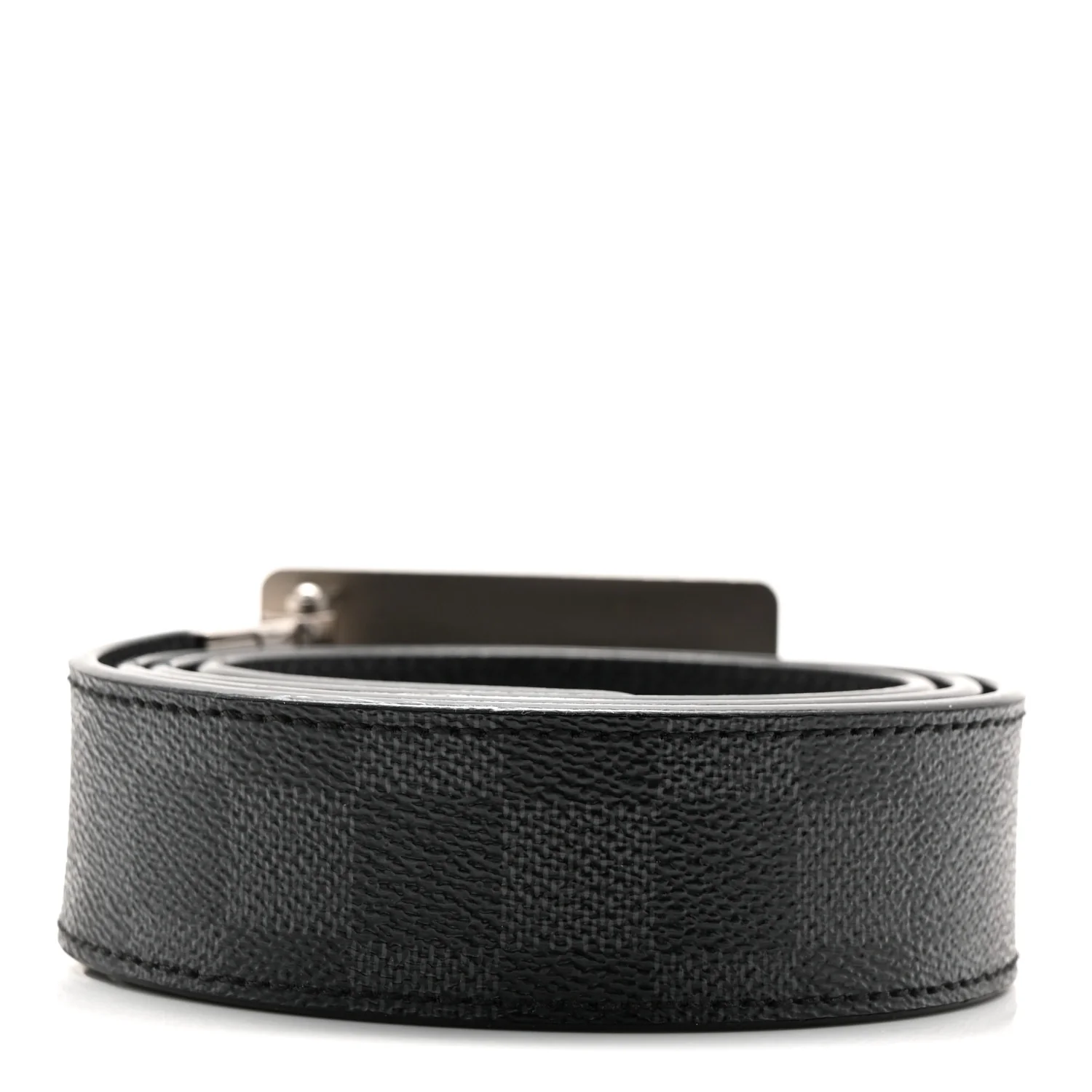 Damier Graphite 35mm LV Inventeur Reversible Belt 95 38