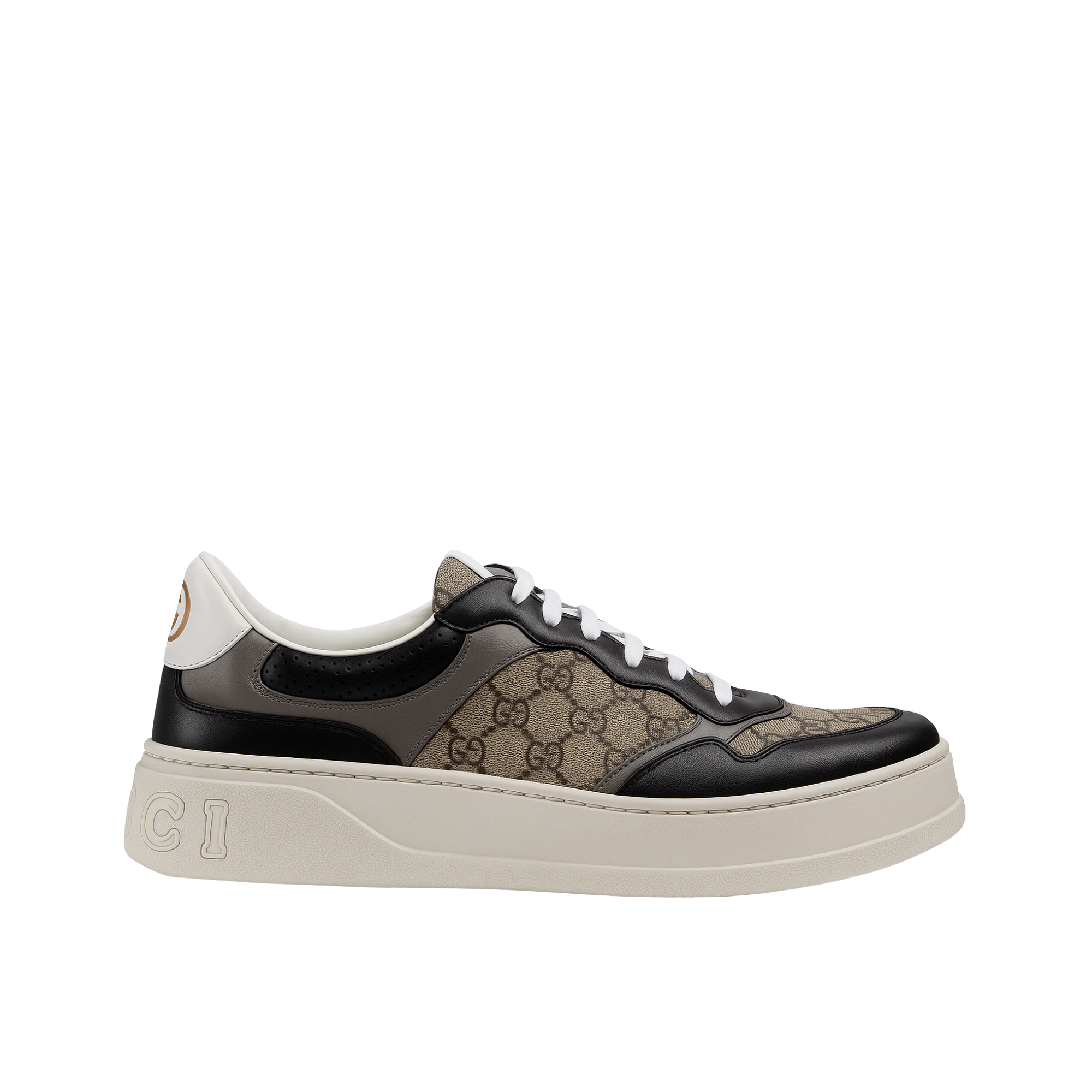Gucci Men’S Gg Trainer Supreme Canvas Beige 669582 Upga0 1080