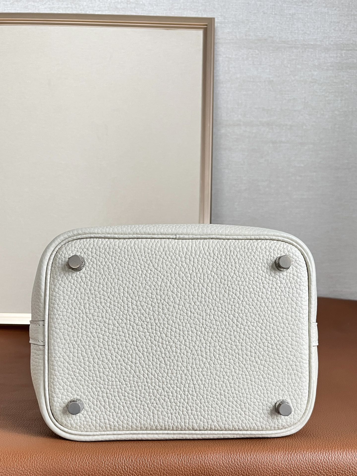 Hermes Picotin Lock 18Cm White