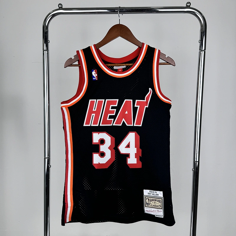 2013-14 NBA Miami Heat 34 ALLEN Basketball jersey