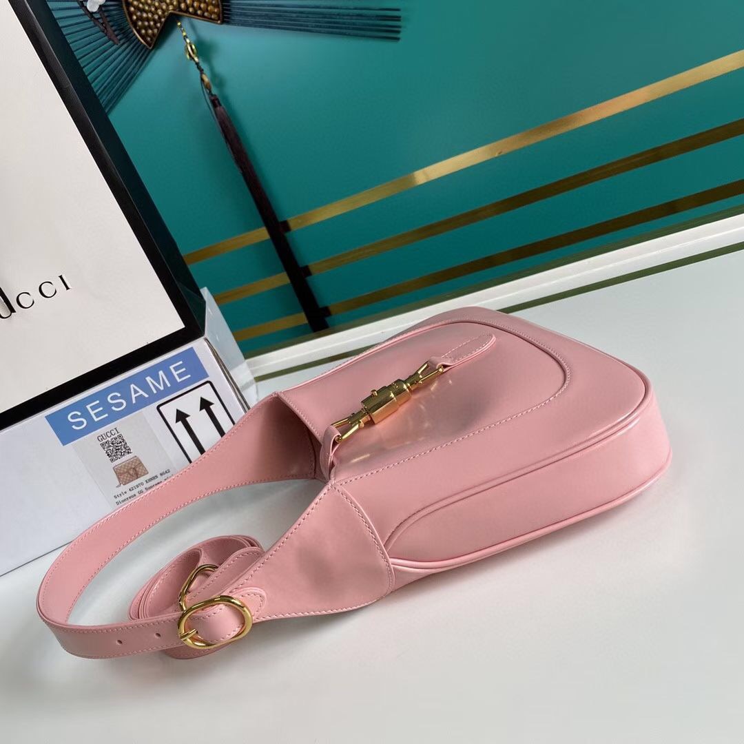 Gucci Jackie 1961 Mini Bag Light Pink 19cm 637091 10O0G 5815