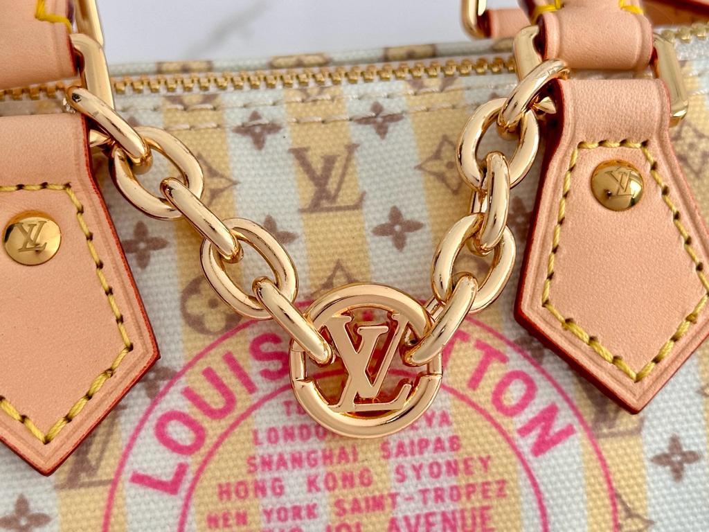 Louis Vuitton Nano Speedy Bag Banana Yellow 16cm M29030