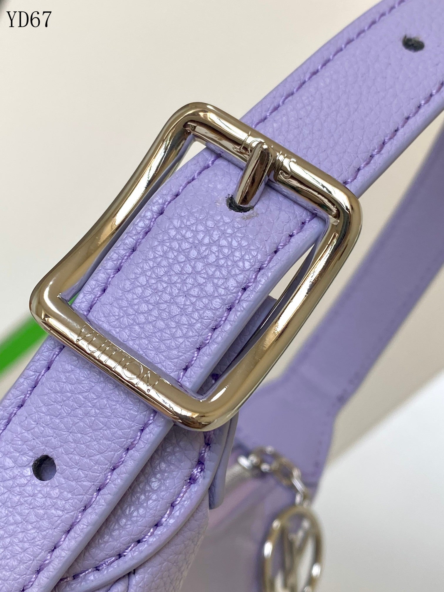 Louis Vuitton Monogram Empreinte Purple Shoulder Bag 20Cm M82391