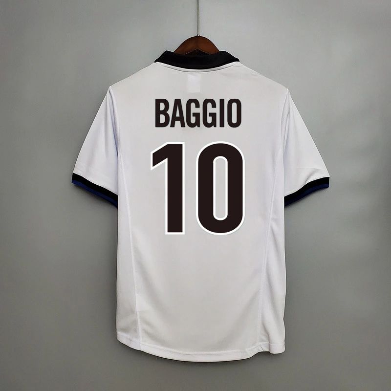 Retro 1998-99 Inter Milan away RONALDO MORIERO ZAMORANO BAGGIO  Football jersey