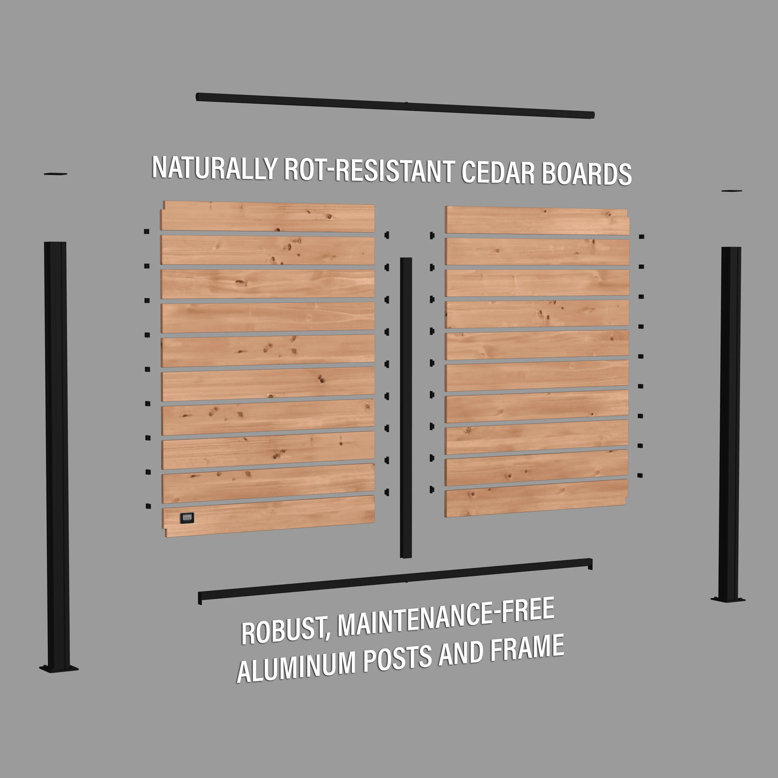 Privacy Wall 8x6