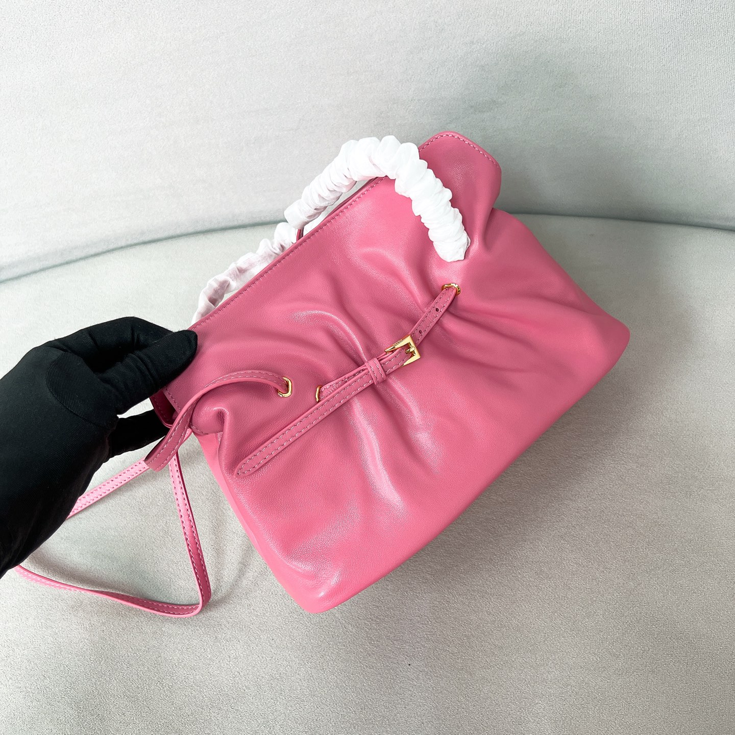 Prada Dada nappa leather bag