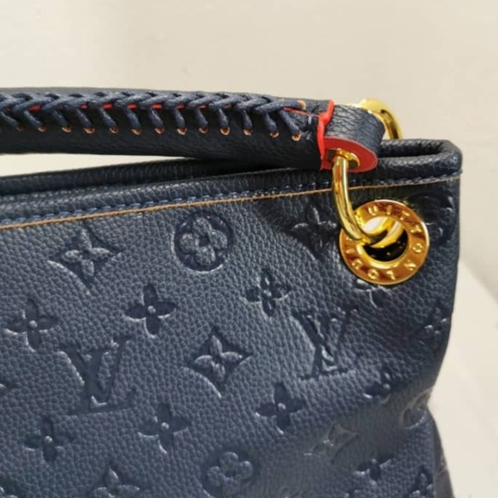 Louis Vuitton Artsy MM Monogram Navy Blue 47Cm