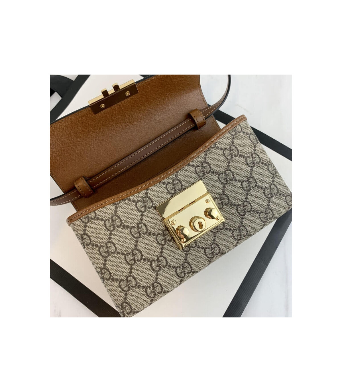 Gucci Padlock Mini Bag Black