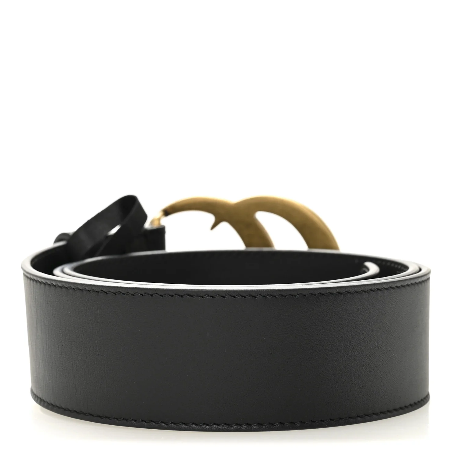 Calfskin Double G 40mm Belt 80 32 Black