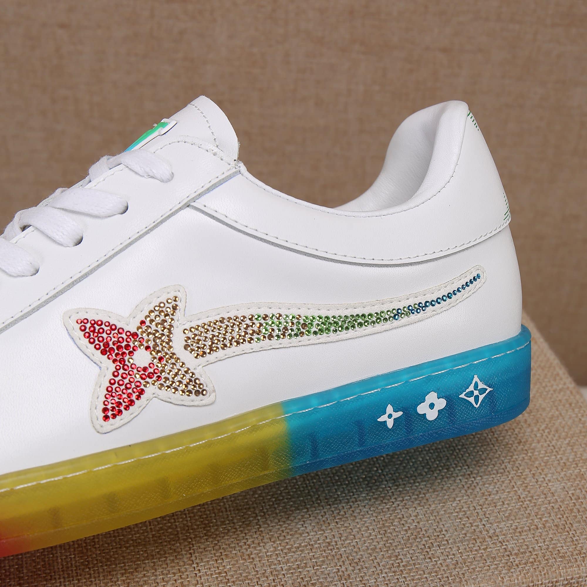 Louis Vuitton Luxembourg Samothrace Sneaker White 1A9G05
