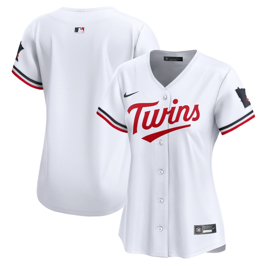 Minnesota Twins Women's Home Limited Jersey White