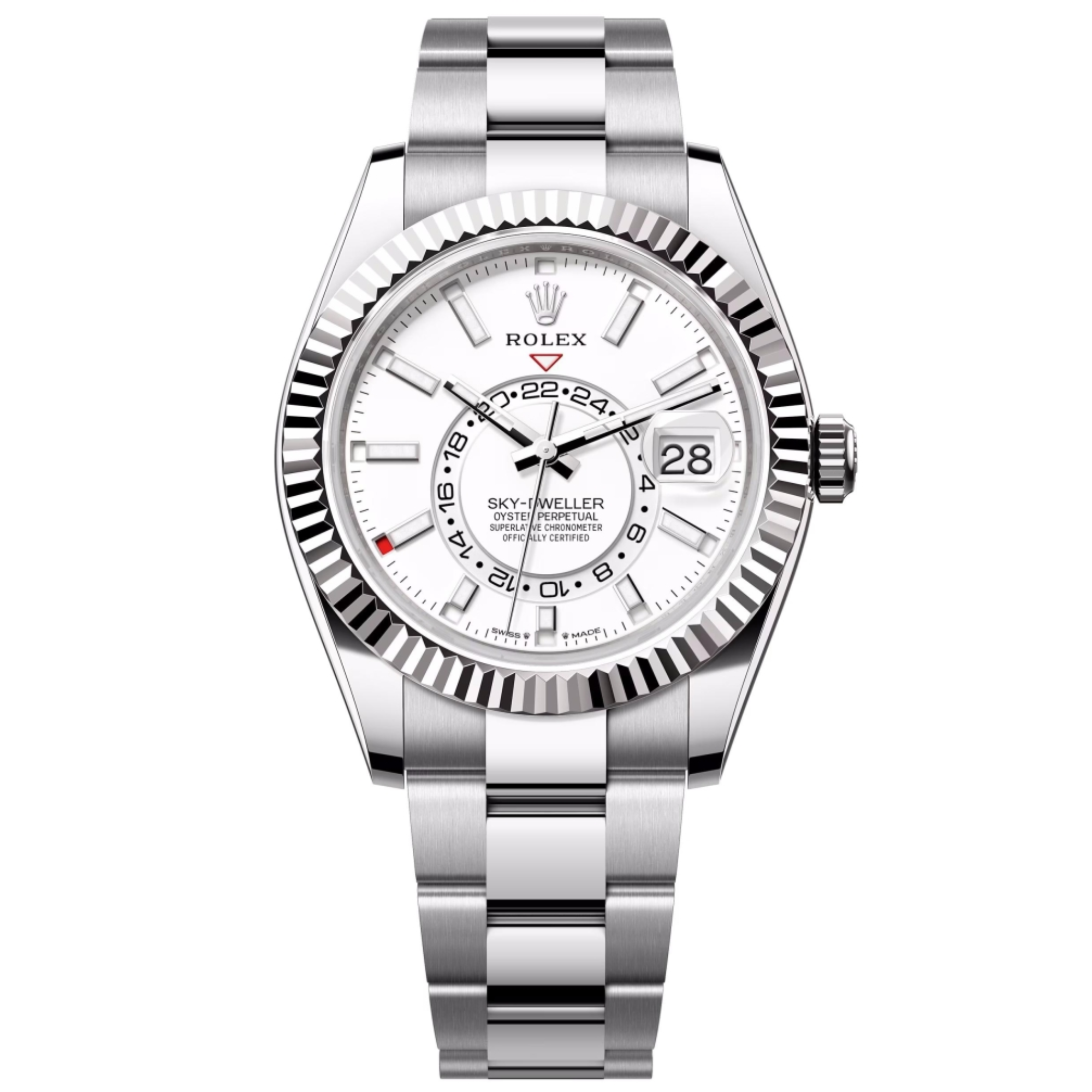Rolex Sky-Dweller 42 mm Intense white Dial 336934
