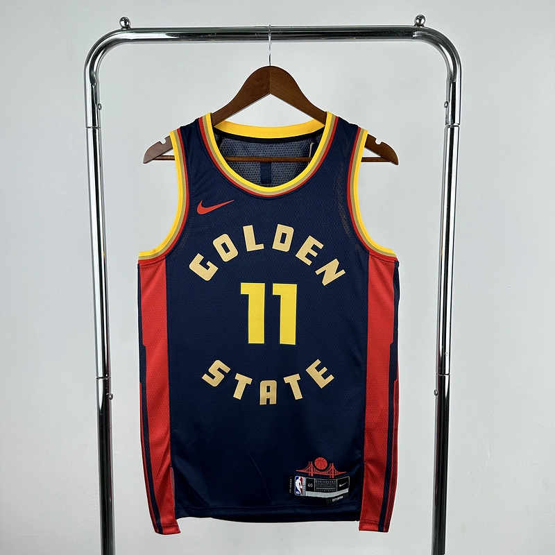 2025 NBA Golden State Warriors 11 THOMPSON Basketball Jersey