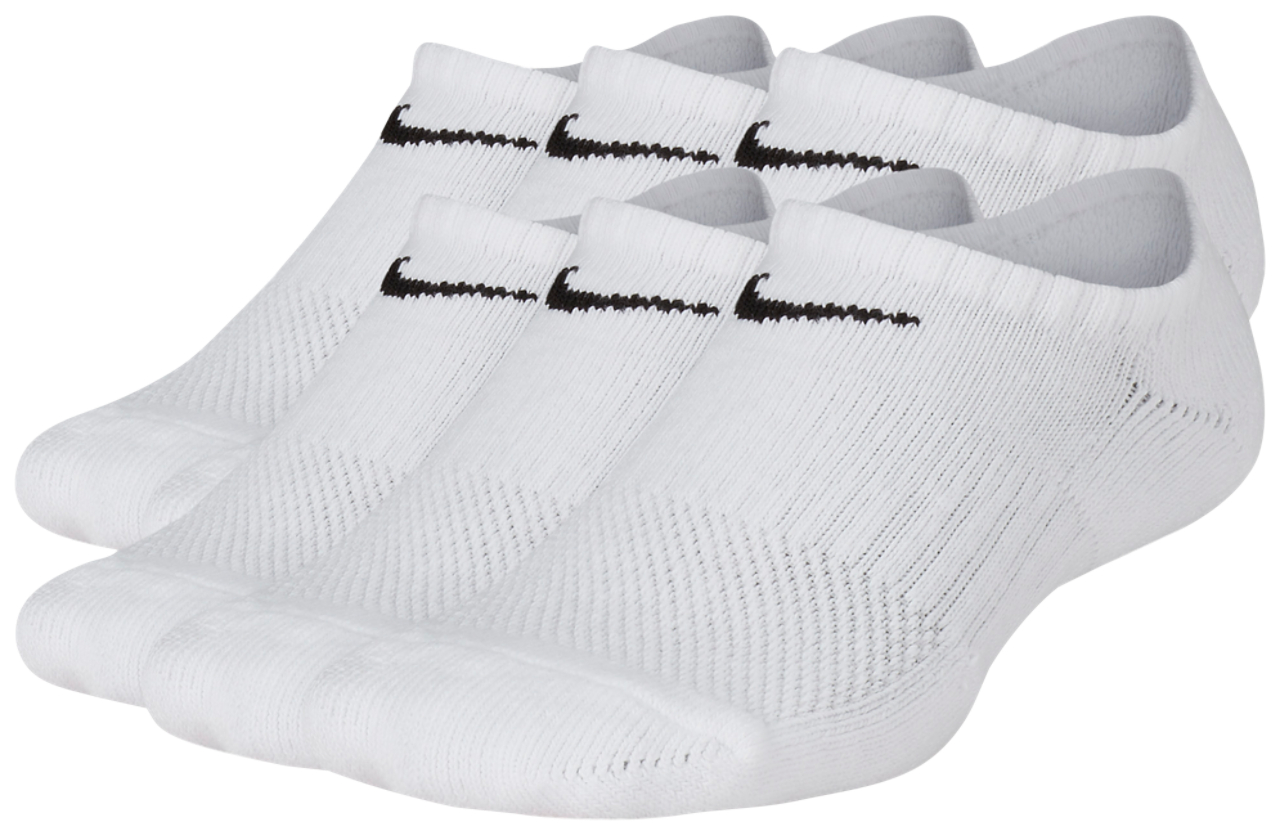 Nike 6 Pack Cushioned No-Show Socks