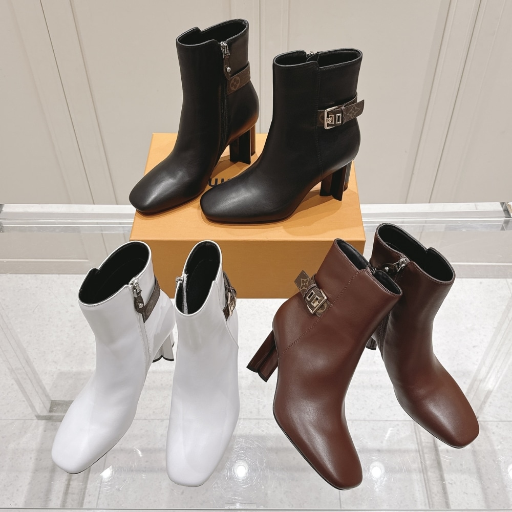 Louis Vuitton Silhouette Ankle Boot Black 1Aiefp