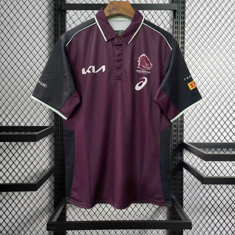 2025 Brisbane Broncos Home Rugby Jersey