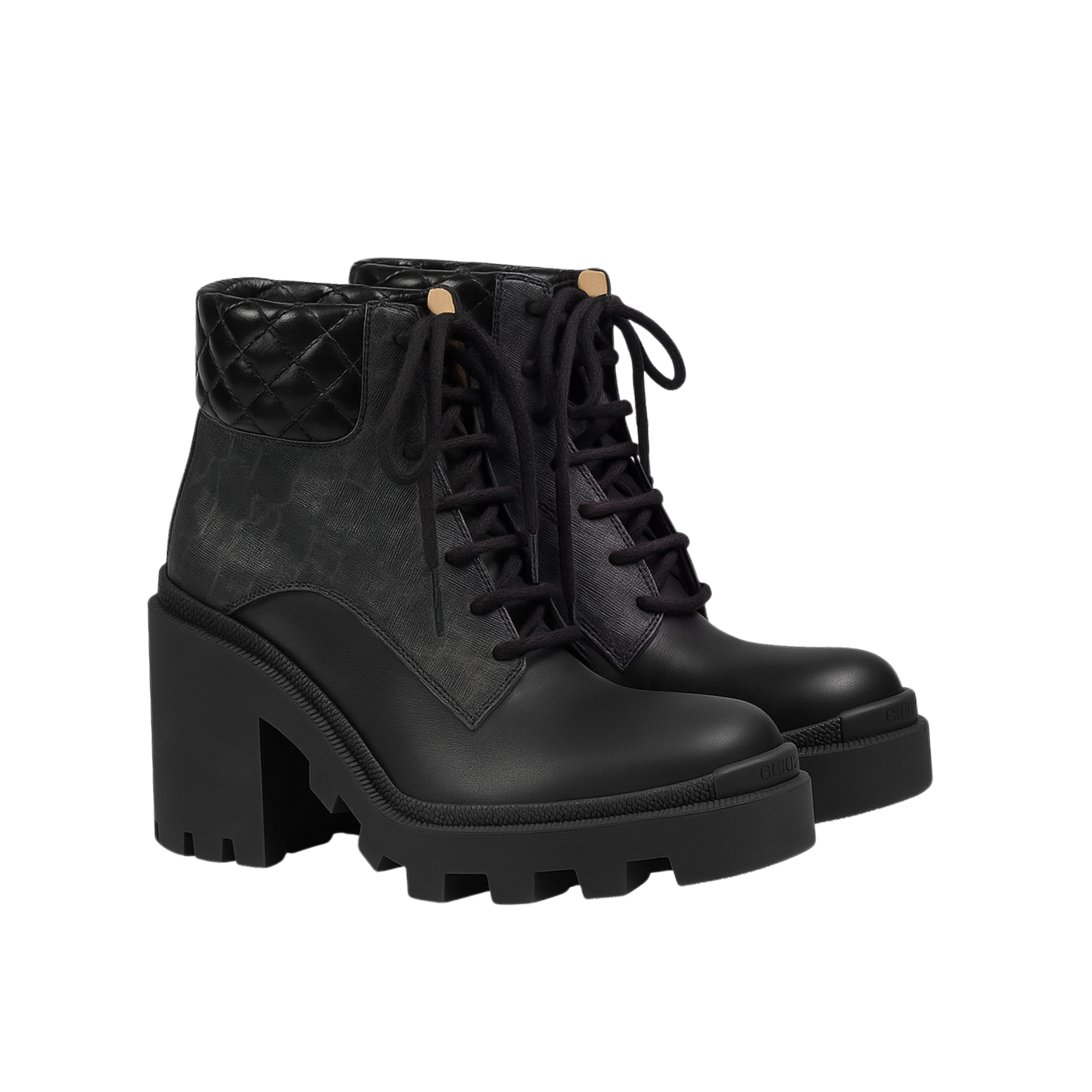Gucci Gg Supreme Ankle Boots Black 659691 Uc810 1000