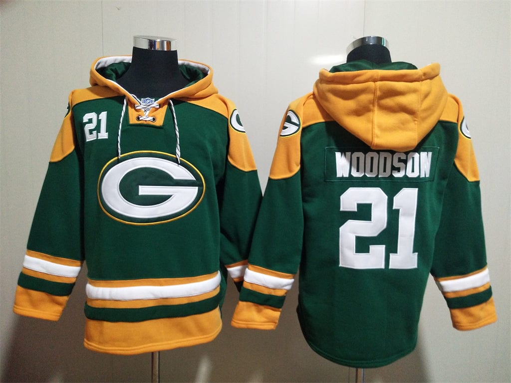 Green Bay Packers Hoodie #21 WOODSON
