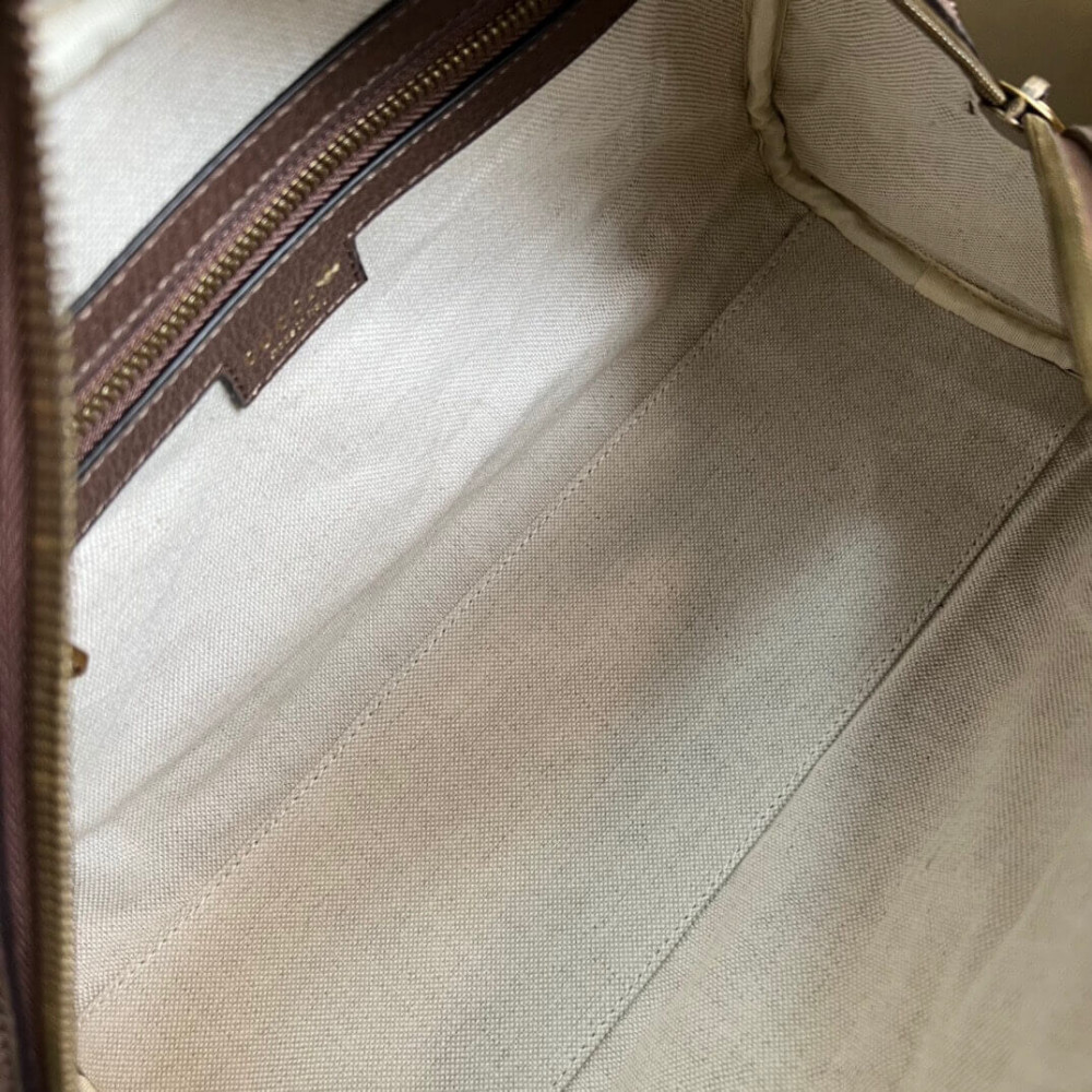 adidas x Gucci Mini Duffle Bag in GG Crystal Canvas