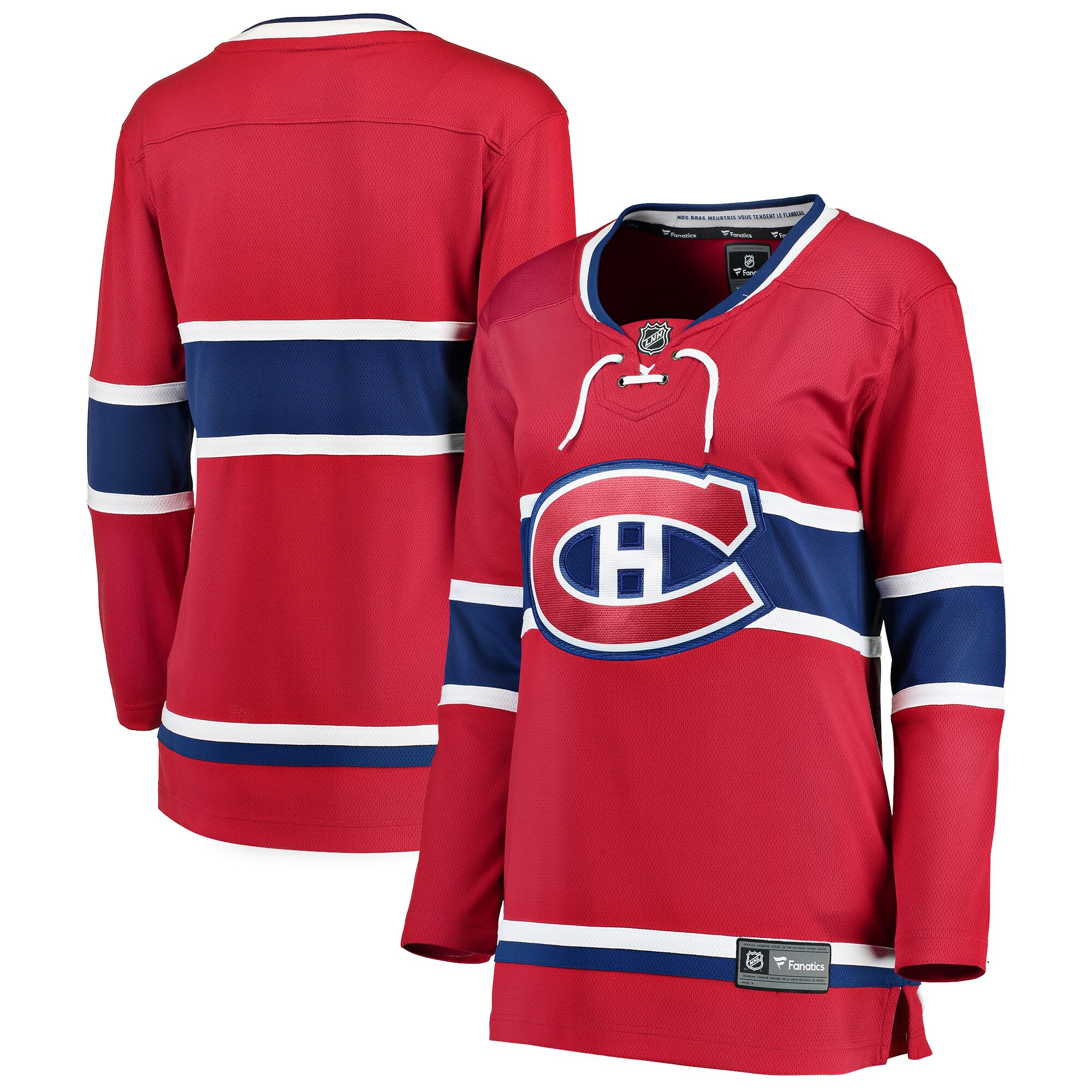 Montreal Canadiens Fanatics Women’s Breakaway Home Jersey – Red