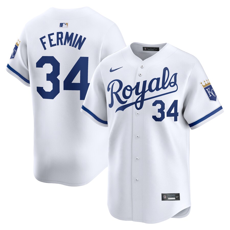 Freddy Fermin Kansas City Royals Home Limited Player Jersey White
