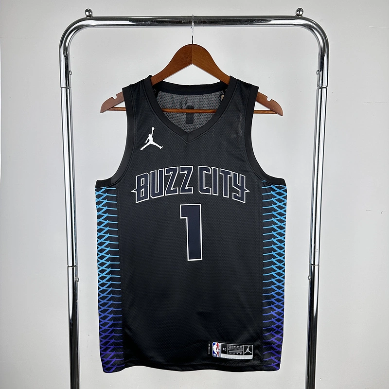 2018 NBA Charlotte Hornets (1 BALL) Basketball Jersey