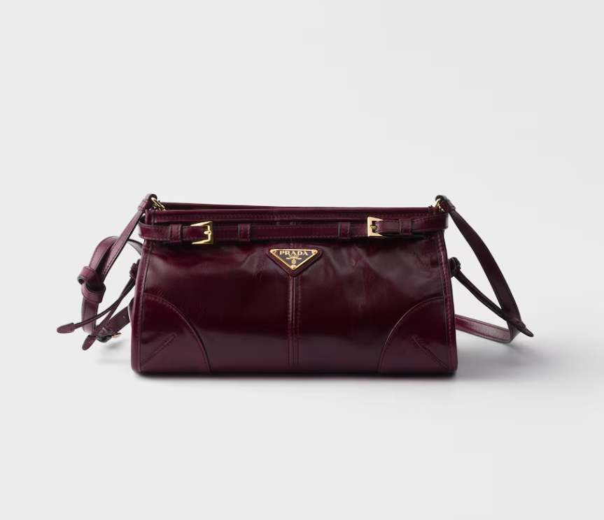 Prada Bonnie Small Leather Shoulder Bag