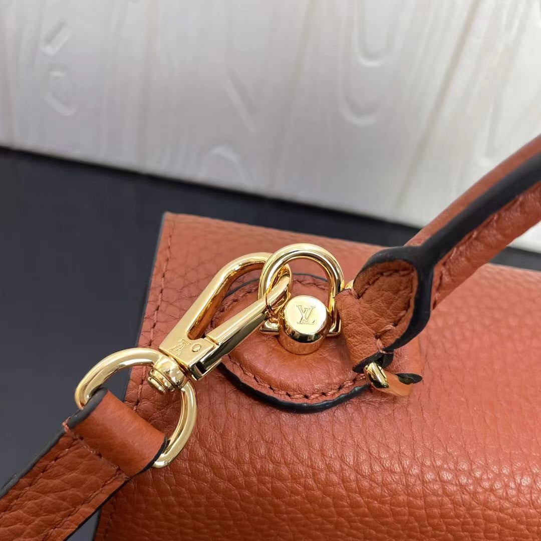 Louis Vuitton Twist One Handle Pm 25Cm Brown
