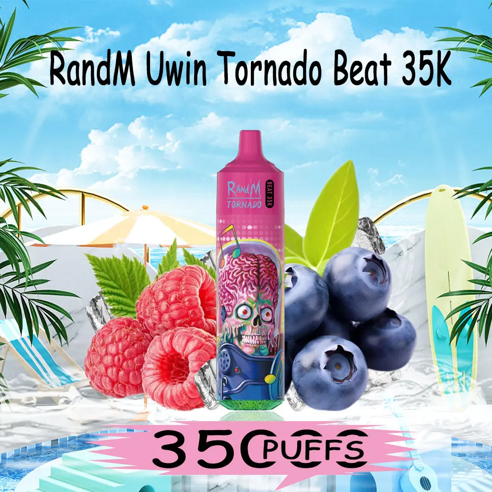 Uwin RandM Tornado 35000 35K Puffs Original Edition RGB Lights Disposable Vape Pen