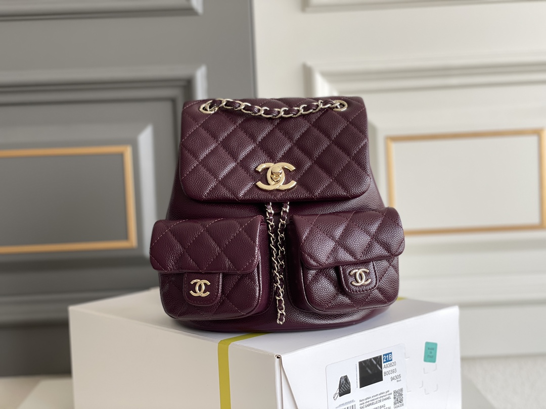 Chanel 24A New Color Upgraded Version Duma Backpack Retro Backpack