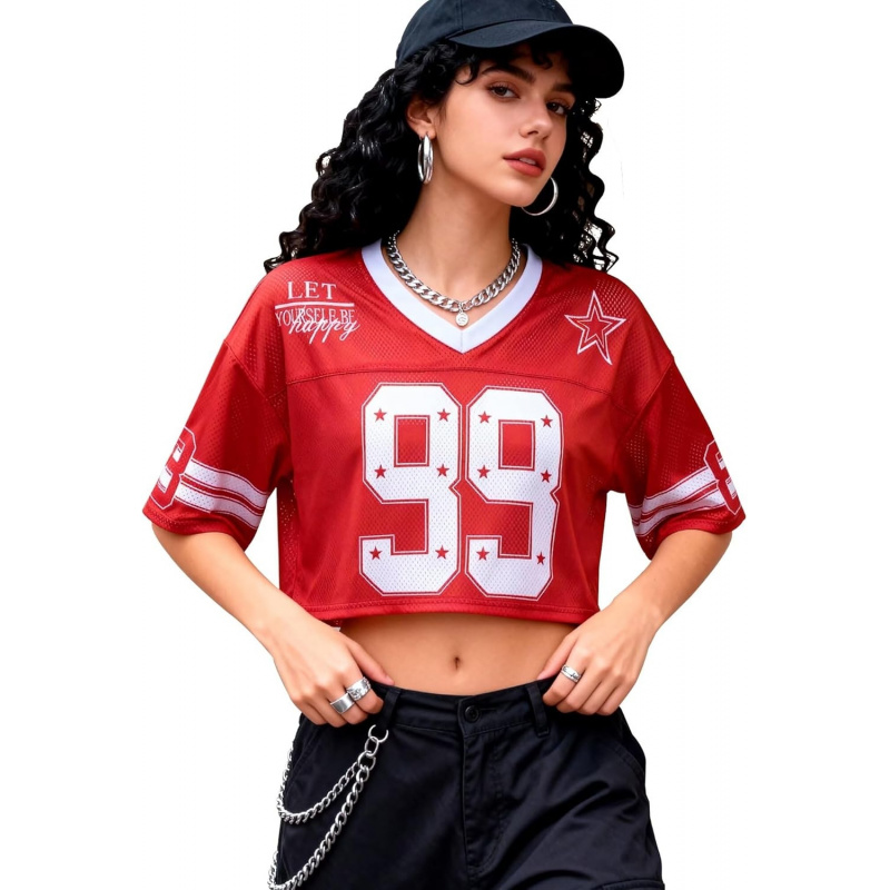 Crop Top Jersey for Women