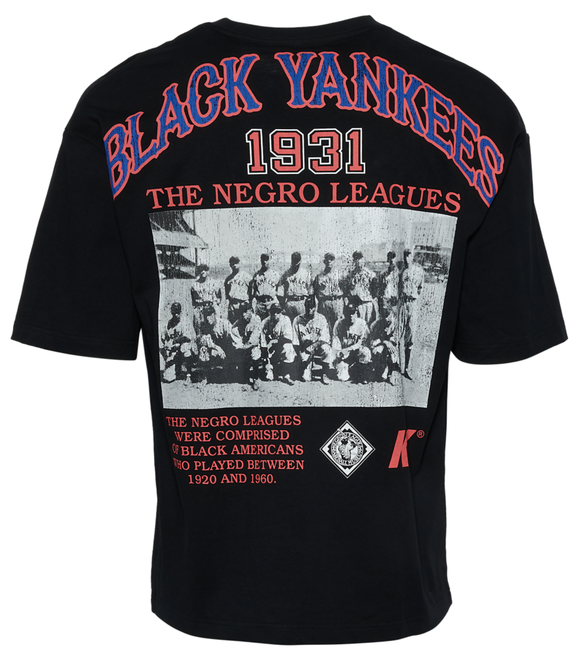 BY KIY Black Yankees NLBM T-Shirt