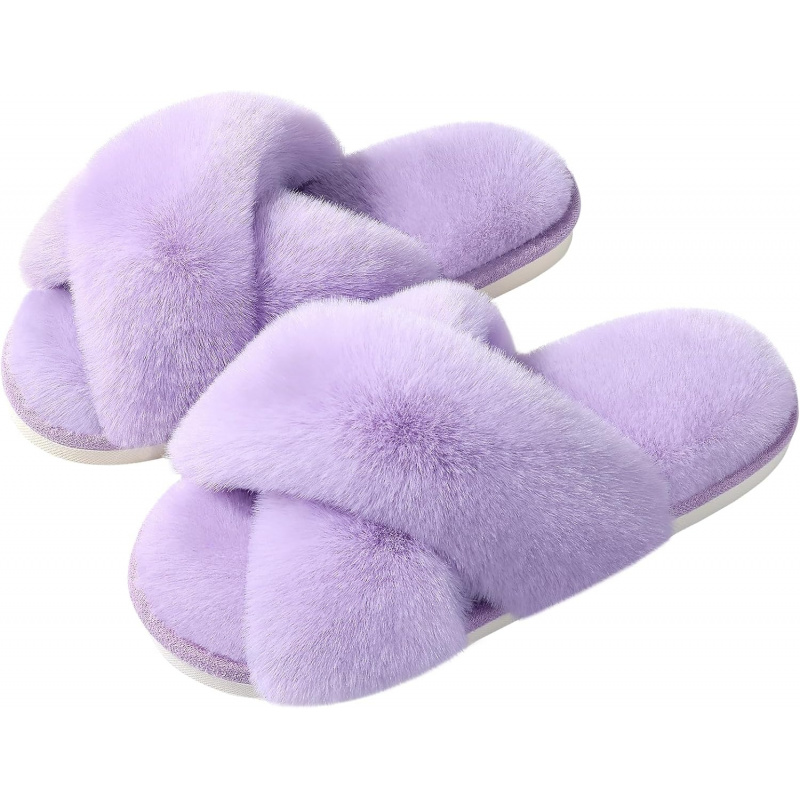 Women's Fuzzy Slippers